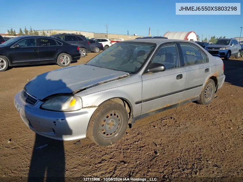 JHMEJ6550XS803298 1999 Honda Civic Lx