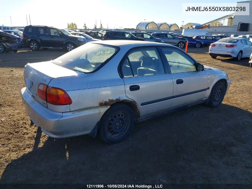 JHMEJ6550XS803298 1999 Honda Civic Lx