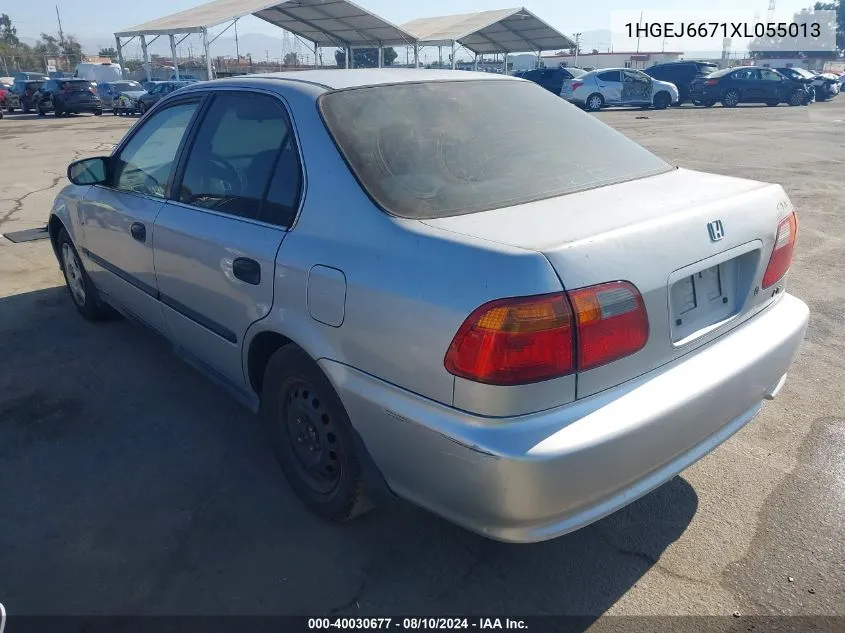 1HGEJ6671XL055013 1999 Honda Civic Lx