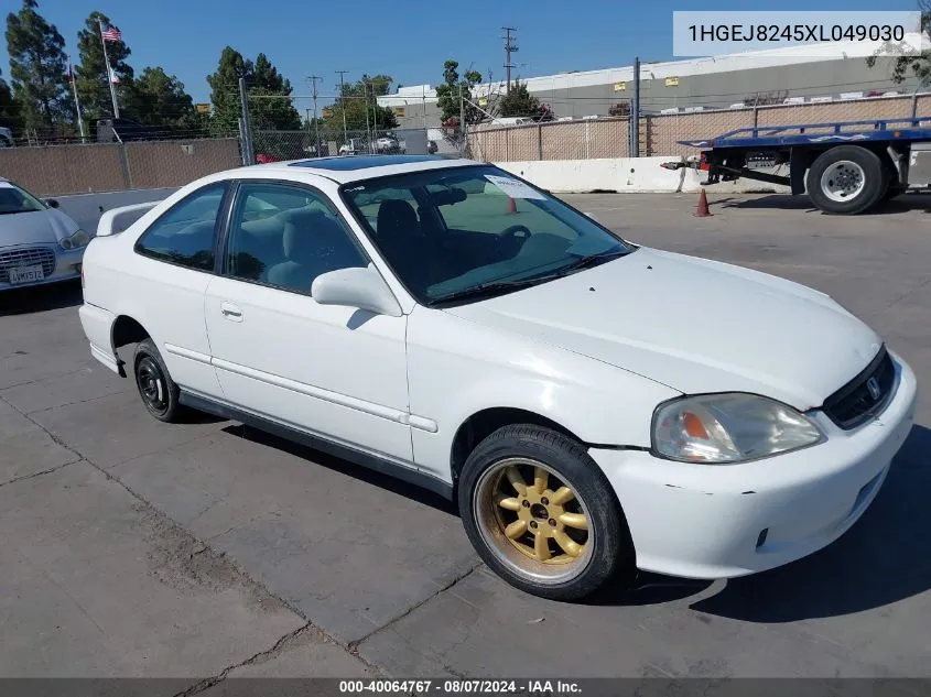 1HGEJ8245XL049030 1999 Honda Civic Ex