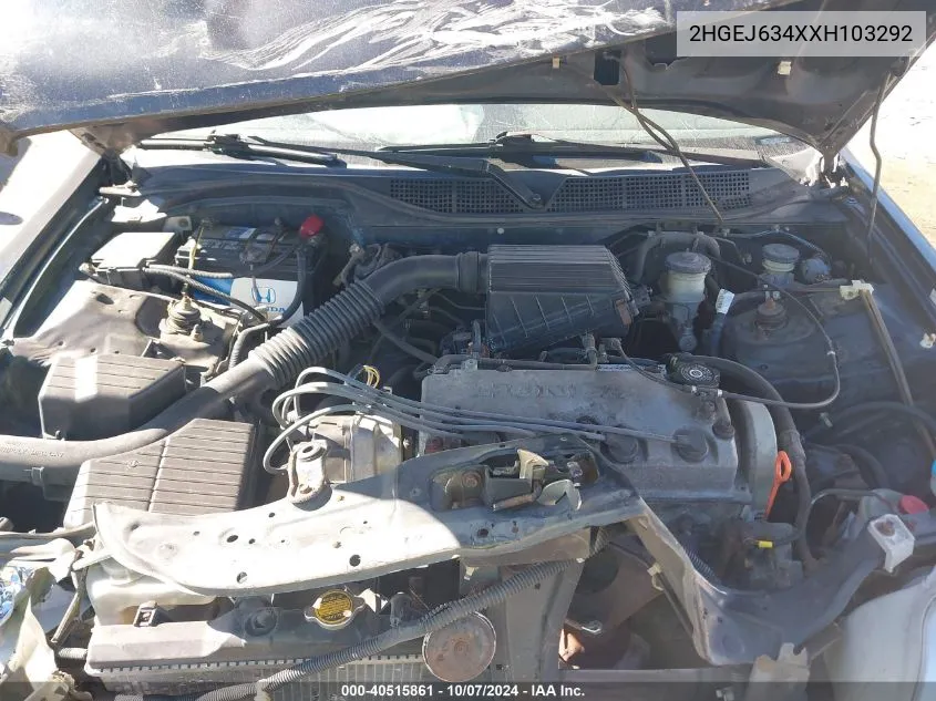 2HGEJ634XXH103292 1999 Honda Civic Dx