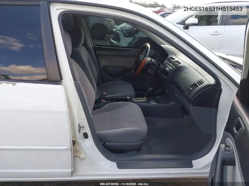 2HGES16531H515453 2001 Honda Civic Lx
