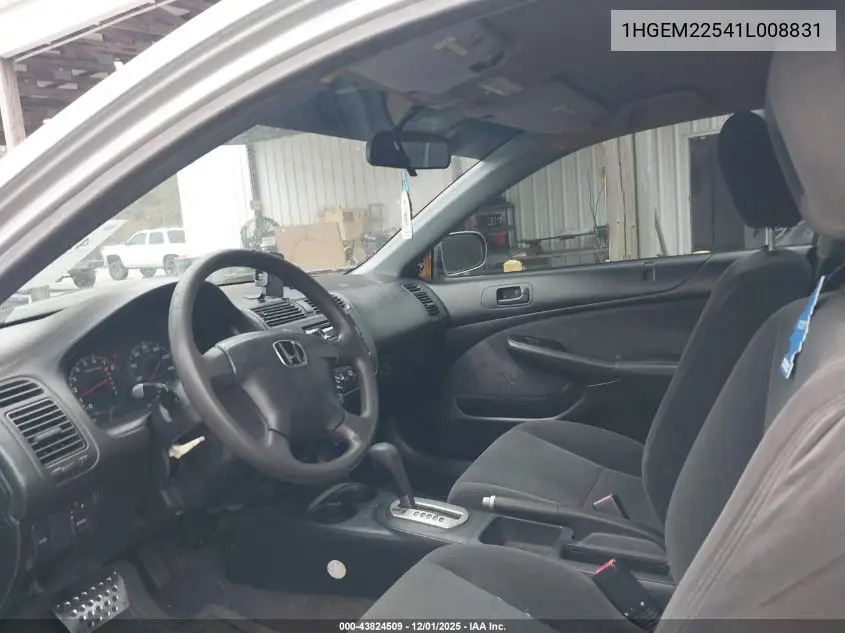 1HGEM22541L008831 2001 Honda Civic Lx