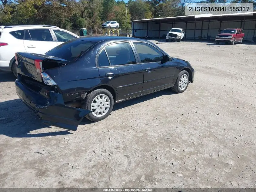 2HGES16584H555337 2004 Honda Civic Lx