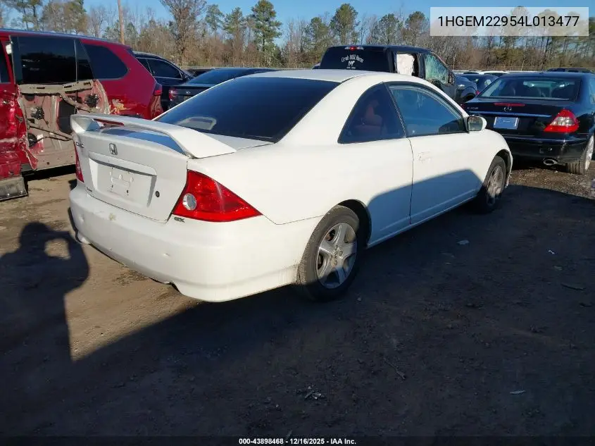 1HGEM22954L013477 2004 Honda Civic Ex