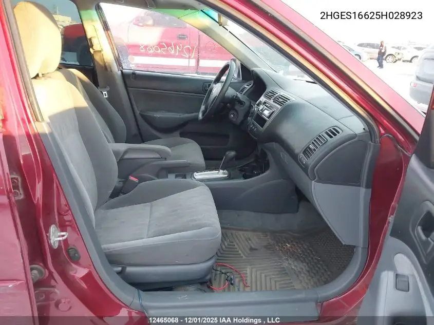 2HGES16625H028923 2005 Honda Civic Lx-G