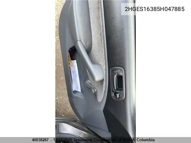 2HGES16385H047885 2005 Honda Civic