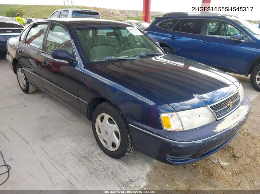 2HGES16555H545317 2005 Honda Civic Lx