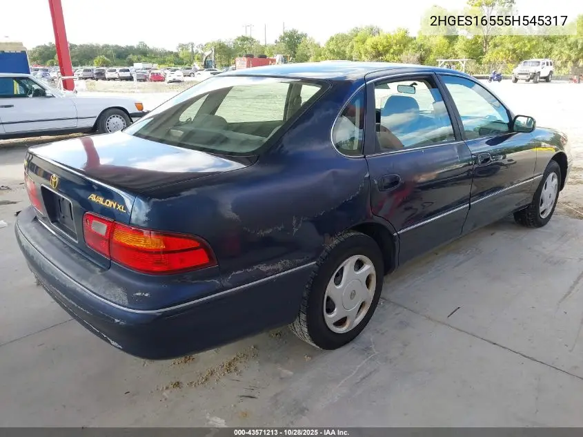 2HGES16555H545317 2005 Honda Civic Lx