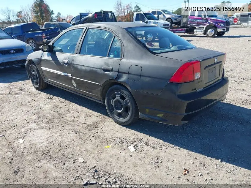 2HGES16325H556497 2005 Honda Civic Vp