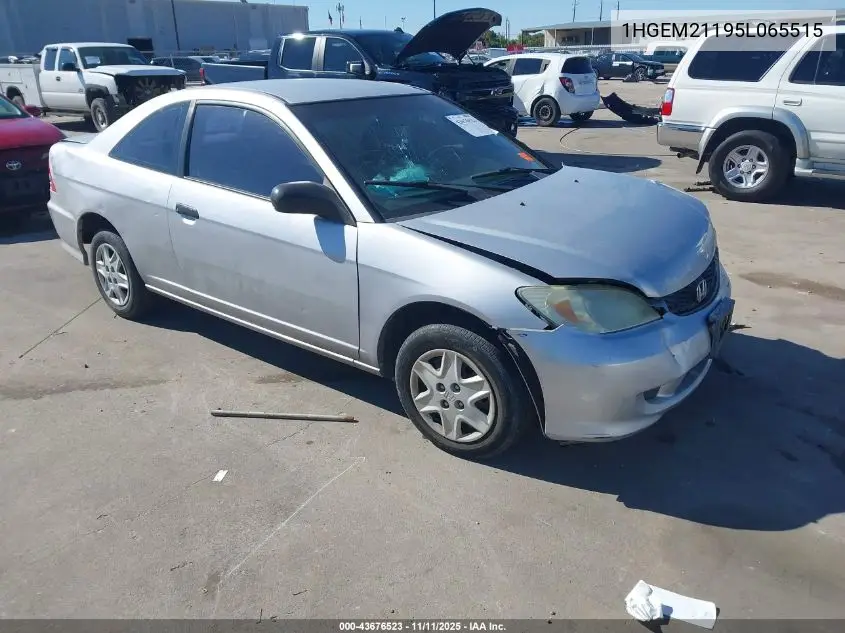 1HGEM21195L065515 2005 Honda Civic Vp