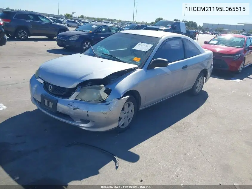 1HGEM21195L065515 2005 Honda Civic Vp