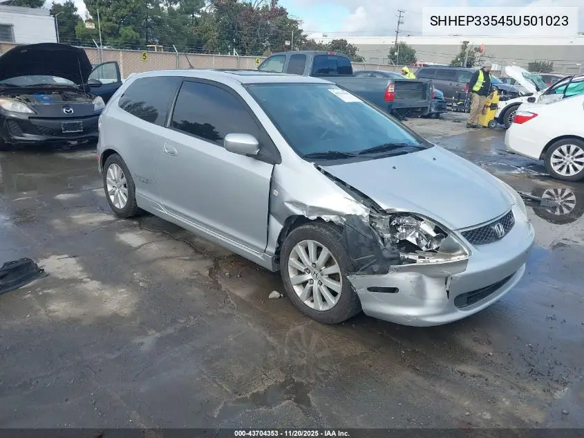 SHHEP33545U501023 2005 Honda Civic Si