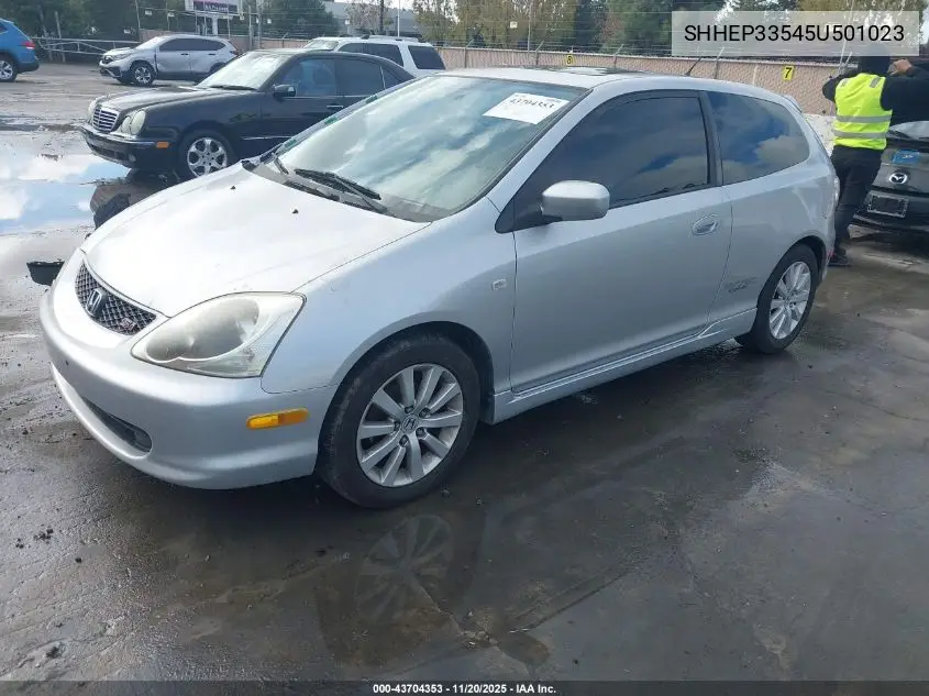 SHHEP33545U501023 2005 Honda Civic Si