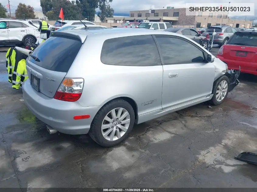 SHHEP33545U501023 2005 Honda Civic Si