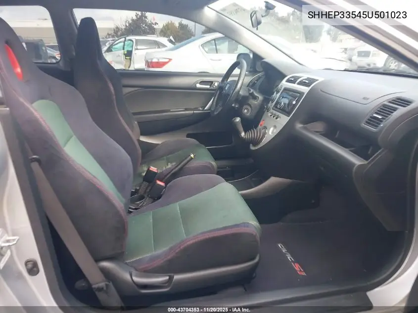 SHHEP33545U501023 2005 Honda Civic Si