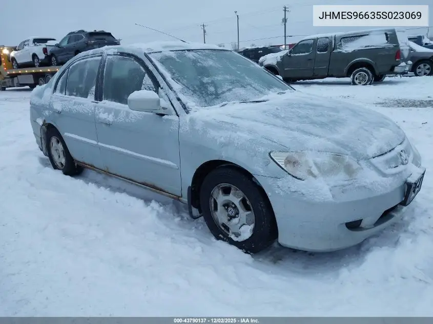 JHMES96635S023069 2005 Honda Civic Hybrid