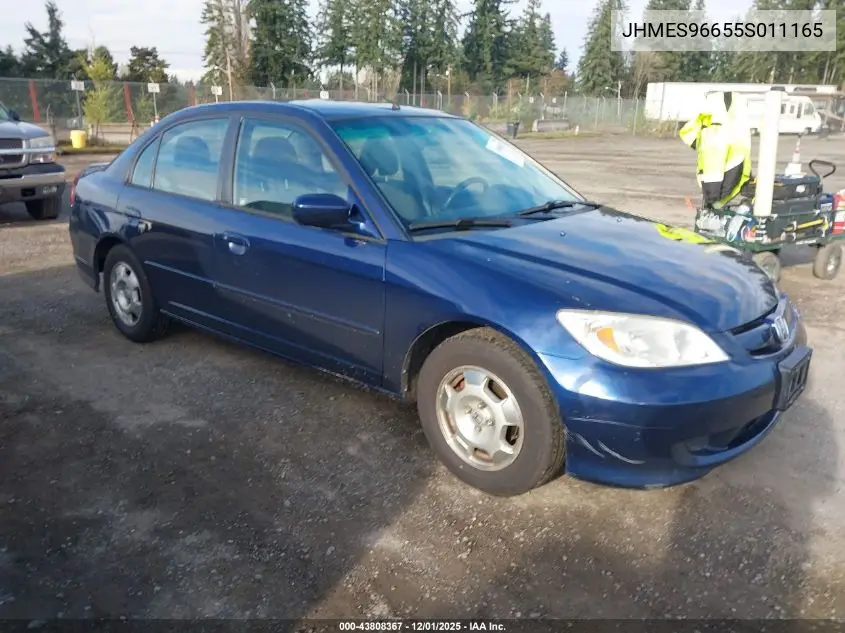 JHMES96655S011165 2005 Honda Civic Hybrid