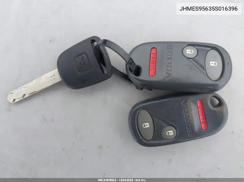 JHMES95635S016396 2005 Honda Civic Hybrid