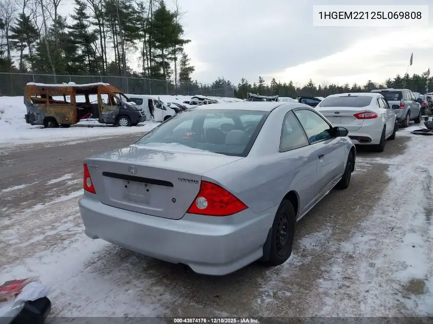 1HGEM22125L069808 2005 Honda Civic Vp