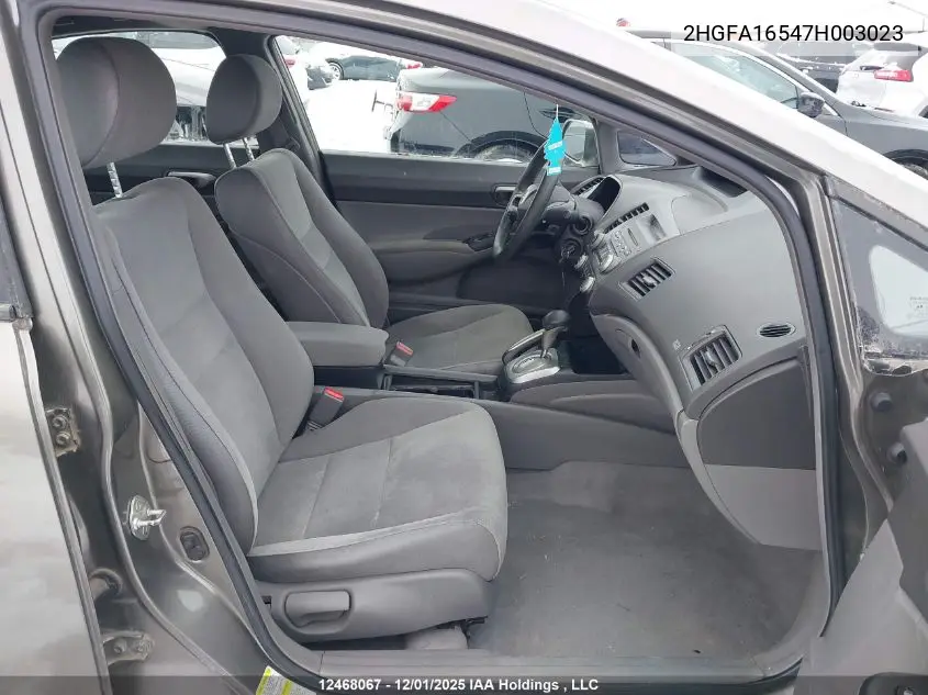 2HGFA16547H003023 2006 Honda Civic