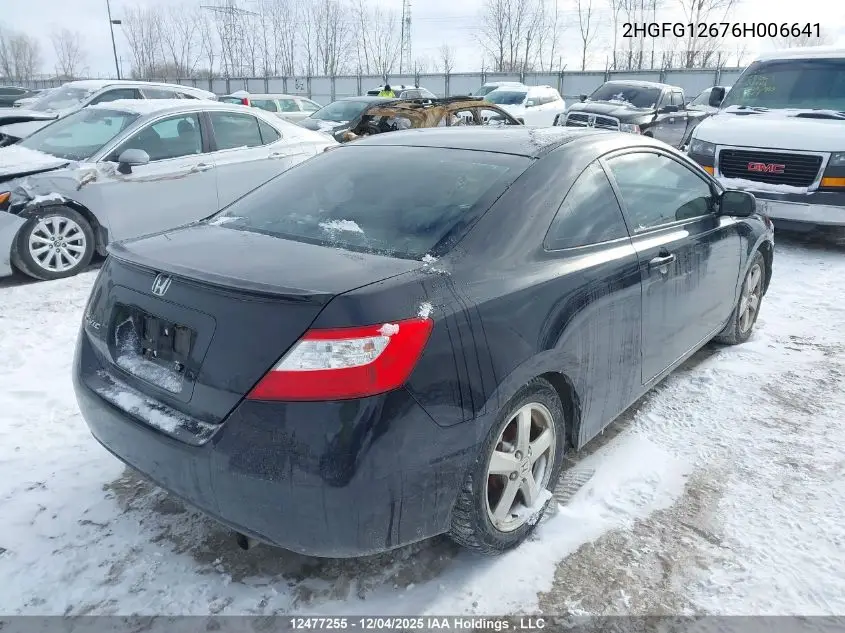 2HGFG12676H006641 2006 Honda Civic Lx