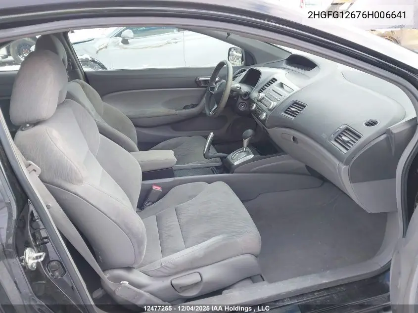 2HGFG12676H006641 2006 Honda Civic Lx