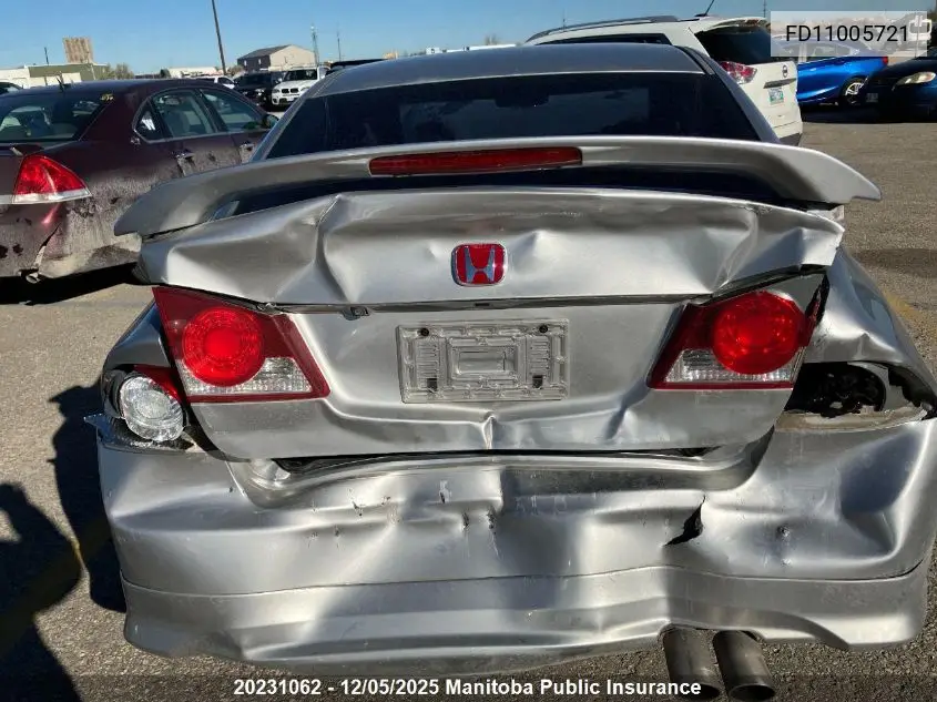 FD11005721 2006 Honda Civic Ex