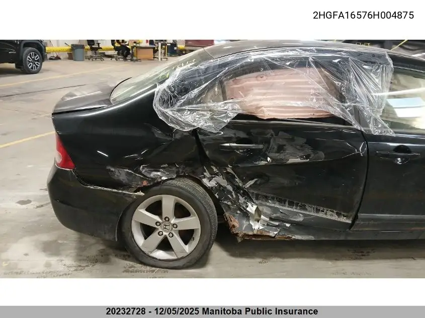 2HGFA16576H004875 2006 Honda Civic Lx