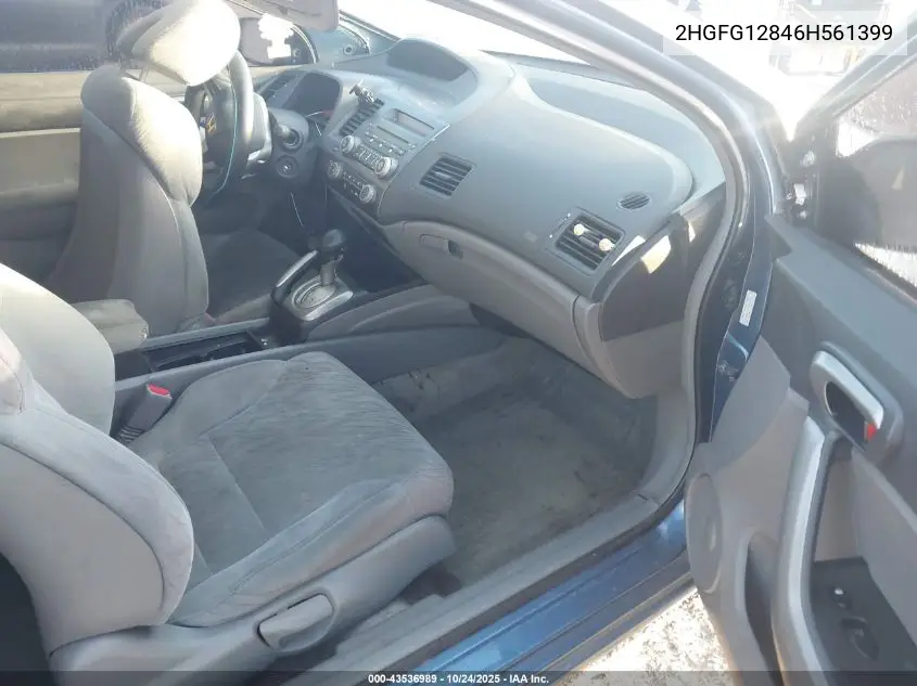 2HGFG12846H561399 2006 Honda Civic Ex