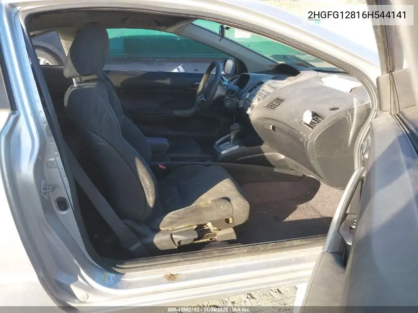 2HGFG12816H544141 2006 Honda Civic Ex