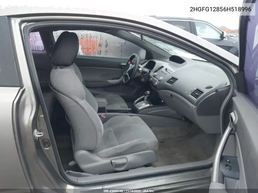 2HGFG12856H518996 2006 Honda Civic Ex