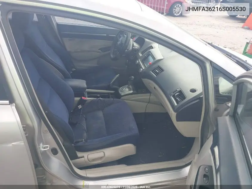 JHMFA36216S005530 2006 Honda Civic Hybrid