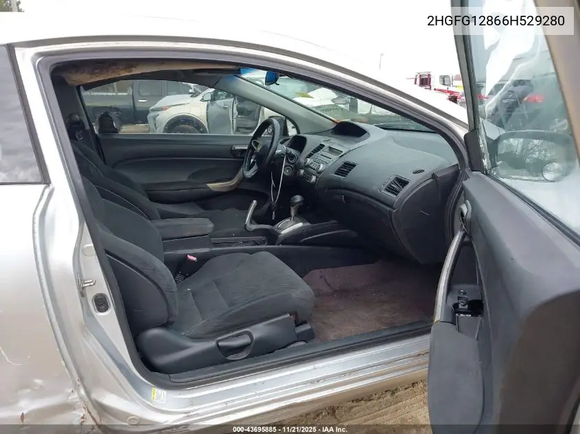 2HGFG12866H529280 2006 Honda Civic Ex