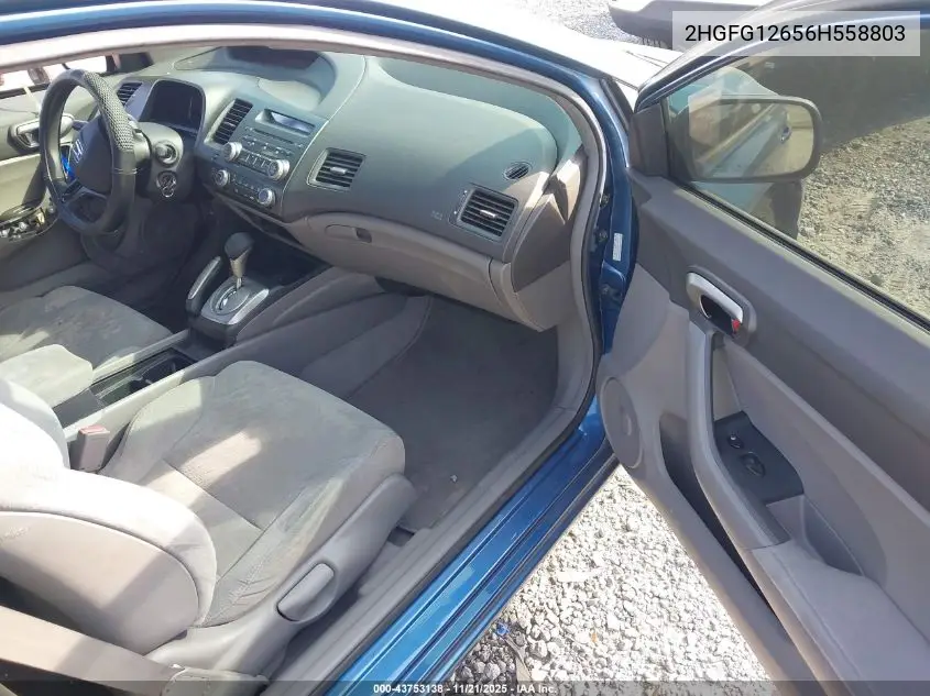 2HGFG12656H558803 2006 Honda Civic Lx