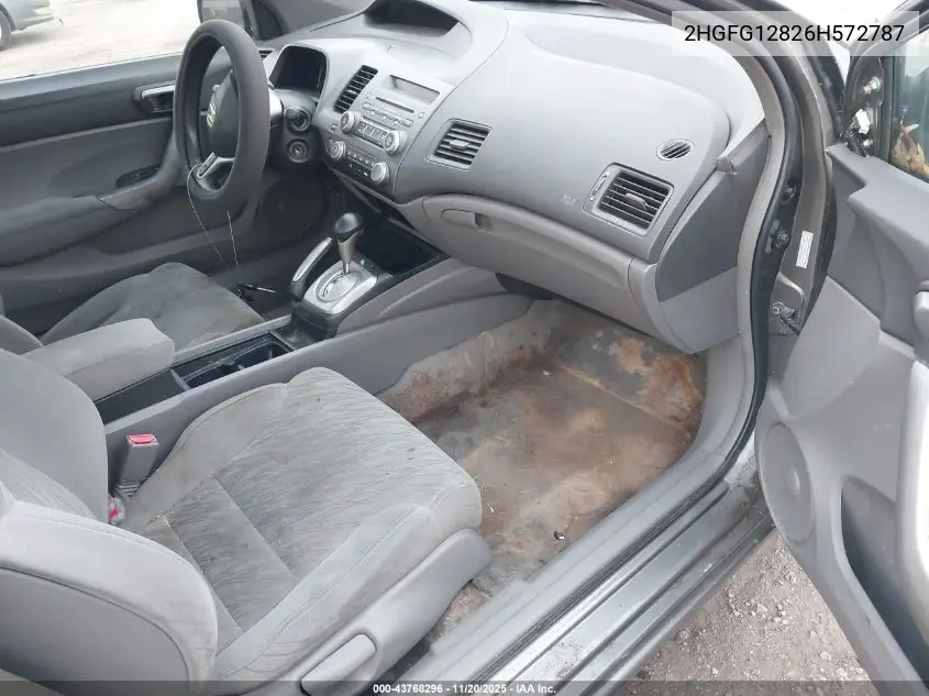 2HGFG12826H572787 2006 Honda Civic Ex