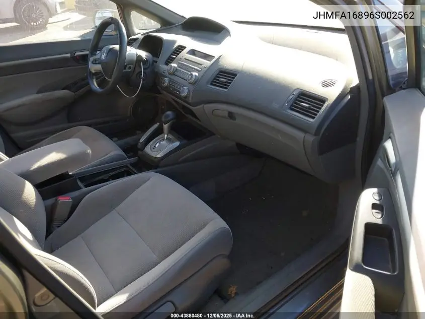 JHMFA16896S002562 2006 Honda Civic Ex