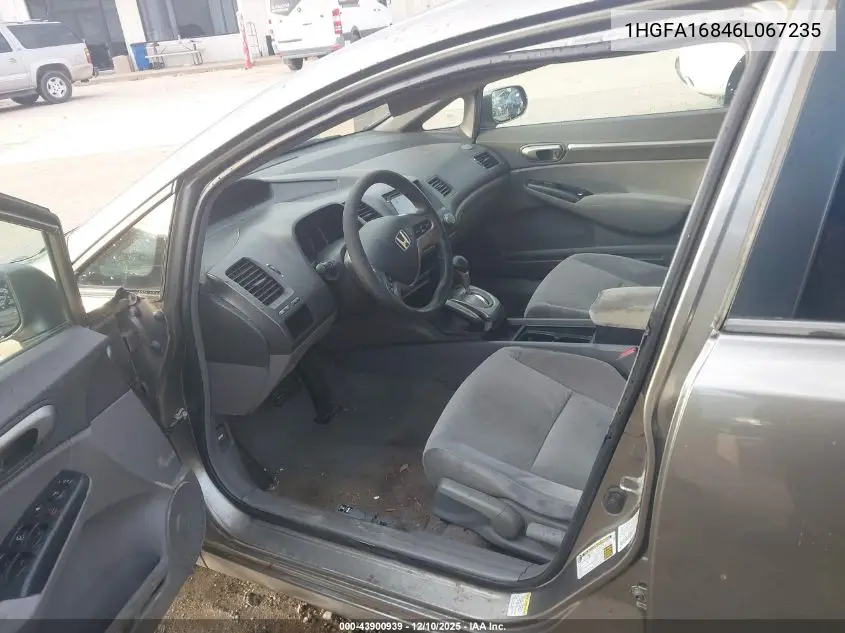 1HGFA16846L067235 2006 Honda Civic Ex