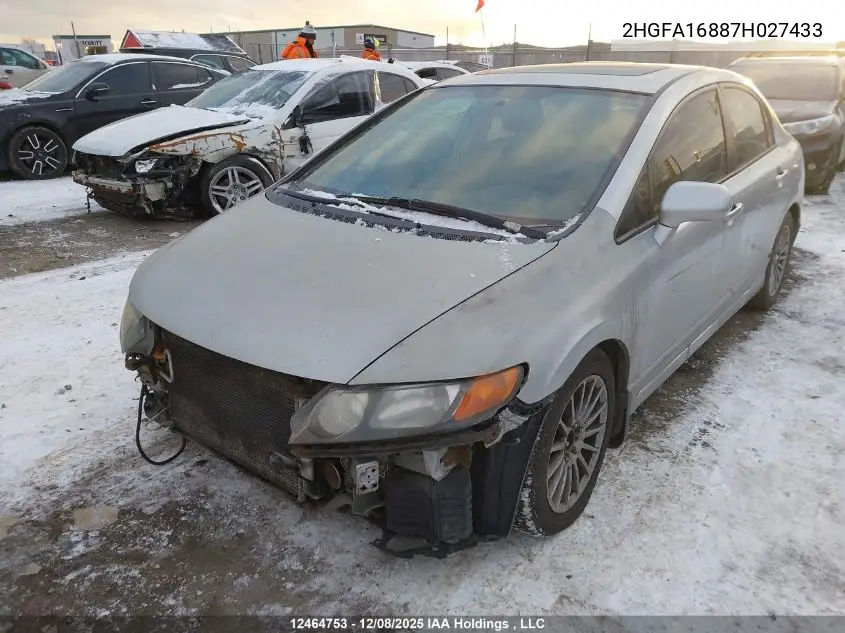 2HGFA16887H027433 2007 Honda Civic