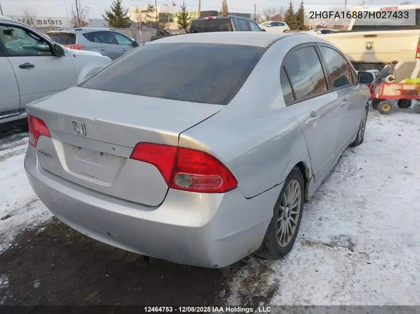 2HGFA16887H027433 2007 Honda Civic