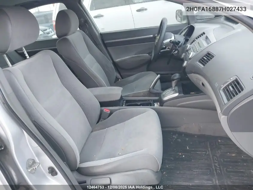 2HGFA16887H027433 2007 Honda Civic