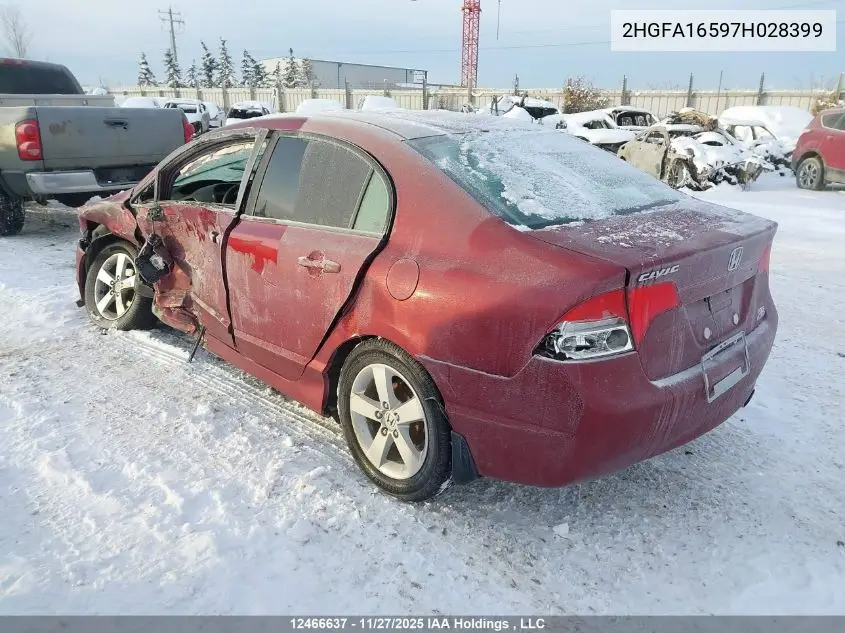 2HGFA16597H028399 2007 Honda Civic Lx