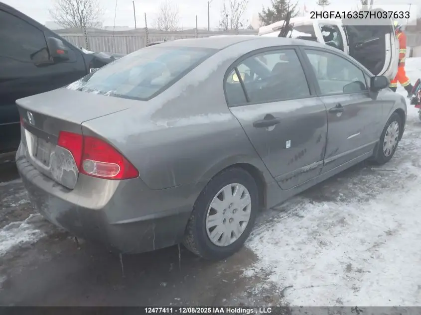 2HGFA16357H037633 2007 Honda Civic Dx-G