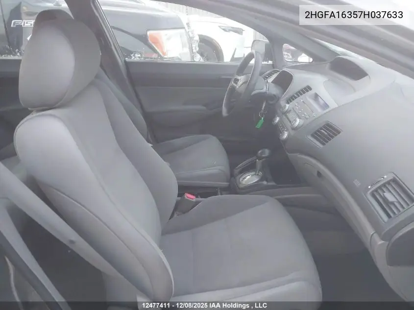 2HGFA16357H037633 2007 Honda Civic Dx-G