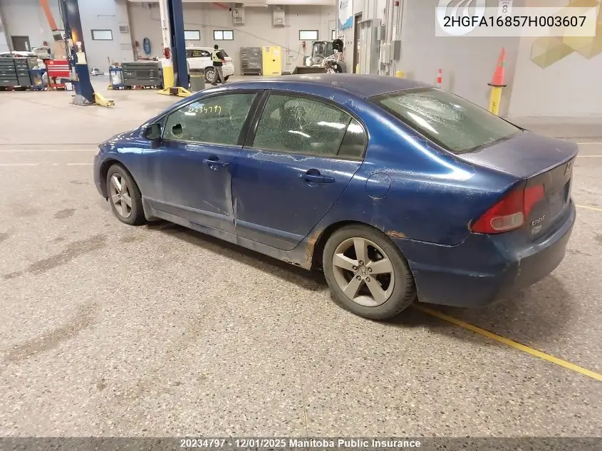 2HGFA16857H003607 2007 Honda Civic Ex