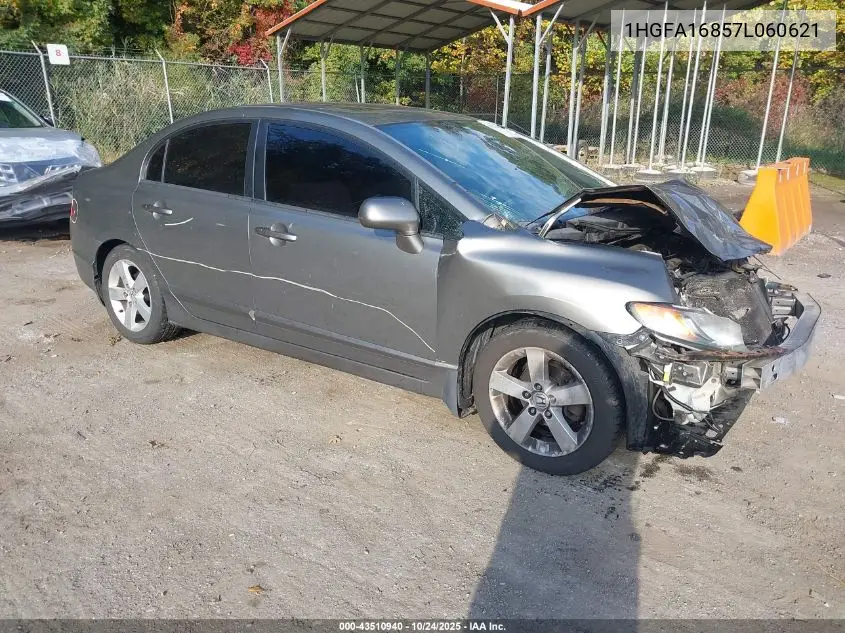 1HGFA16857L060621 2007 Honda Civic Ex