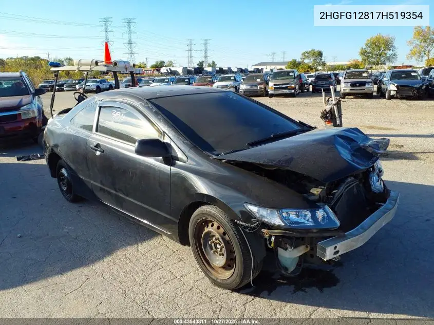 2HGFG12817H519354 2007 Honda Civic Ex