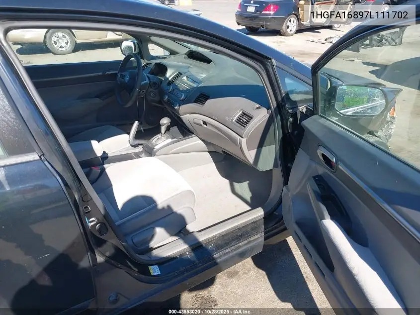 1HGFA16897L111702 2007 Honda Civic Ex