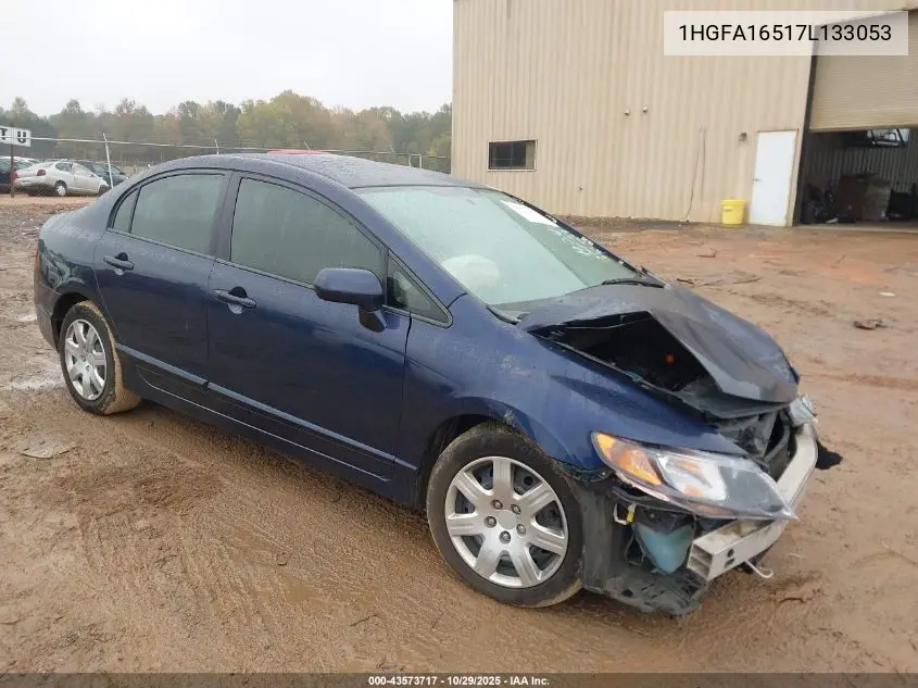 1HGFA16517L133053 2007 Honda Civic Lx
