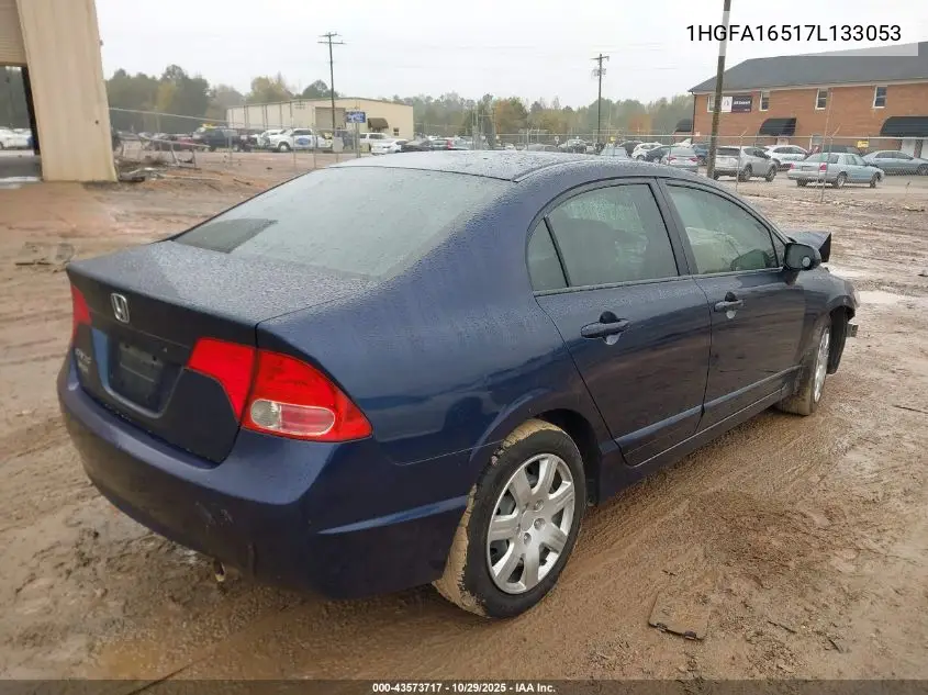 1HGFA16517L133053 2007 Honda Civic Lx